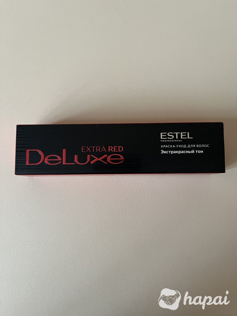 Краска для волос Estel De Luxe Extra Red 66/56