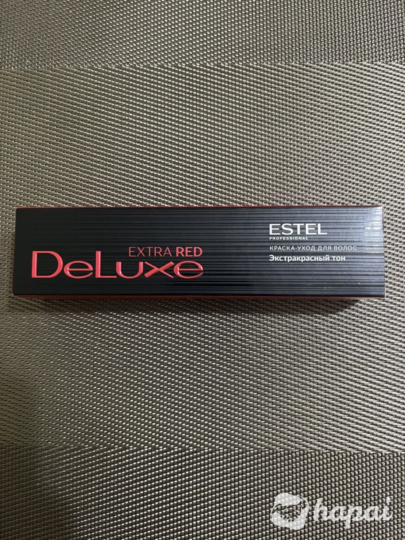 Краска для волос Estel De Luxe Extra Red 77/55