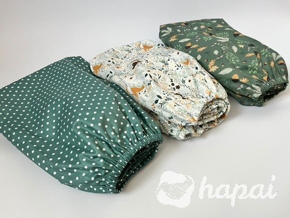 Простыни и матрас в детскую кроватку Pali