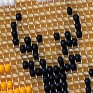 Галстук из бисера