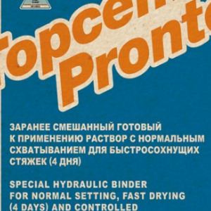 Стяжка цементная быстросохнущая MAPEI Topcem Pronto