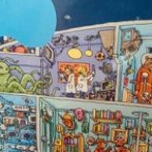 Пазл HEYE 1500 spaceship. Новый